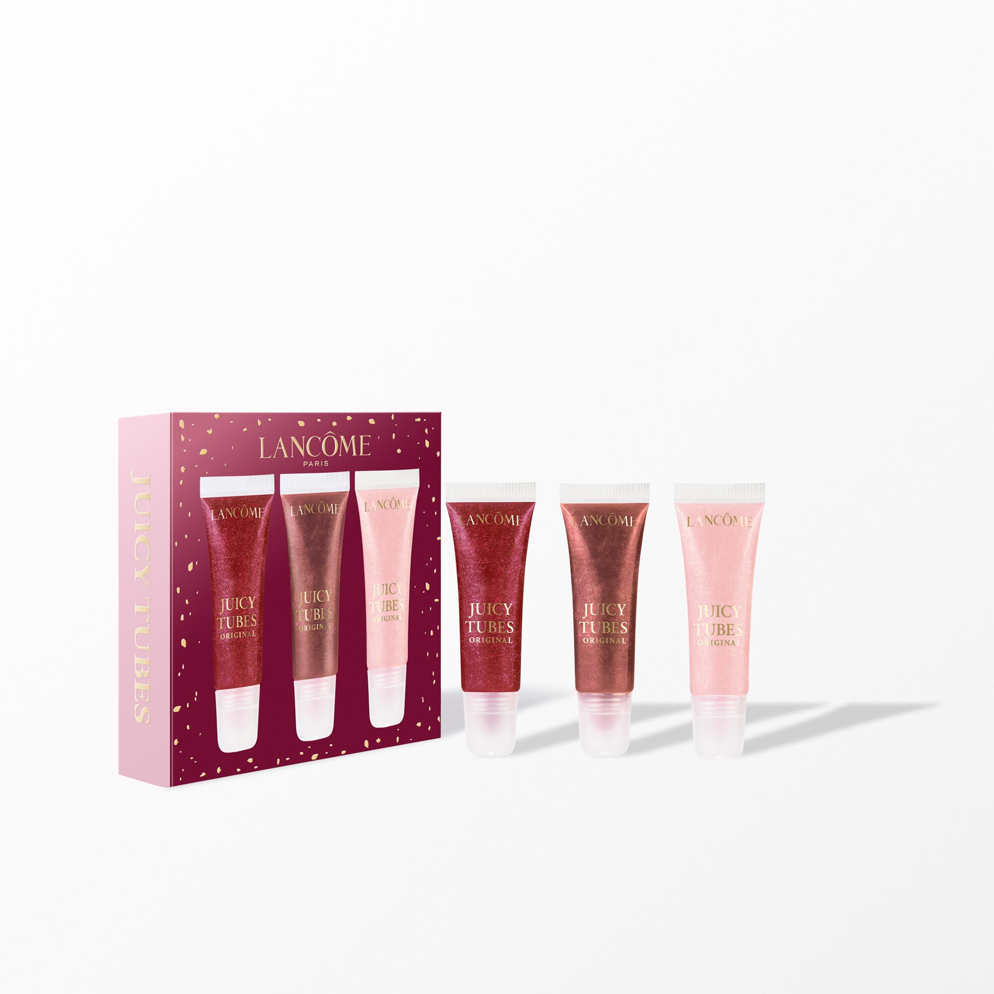 Juicy Tube holiday set containing: JUICY TUBE 05 10ML - JUICY TUBE 19 10ML - JUICY TUBE 27 10ML
