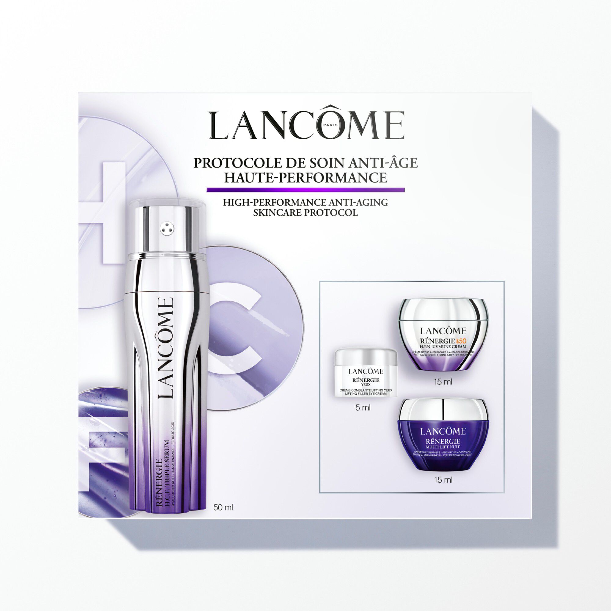 Renergie H.C.F. Triple Serum Set 50ml