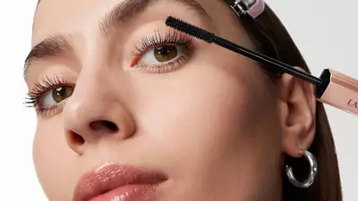Mascara beauty visuals for Lancome