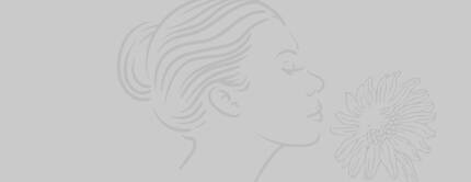 Two profiles of women's faces in soft gray lines against a light gray background, facing each other with closed eyes.