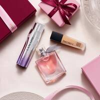 Lancome products visual for bestsellers illustration